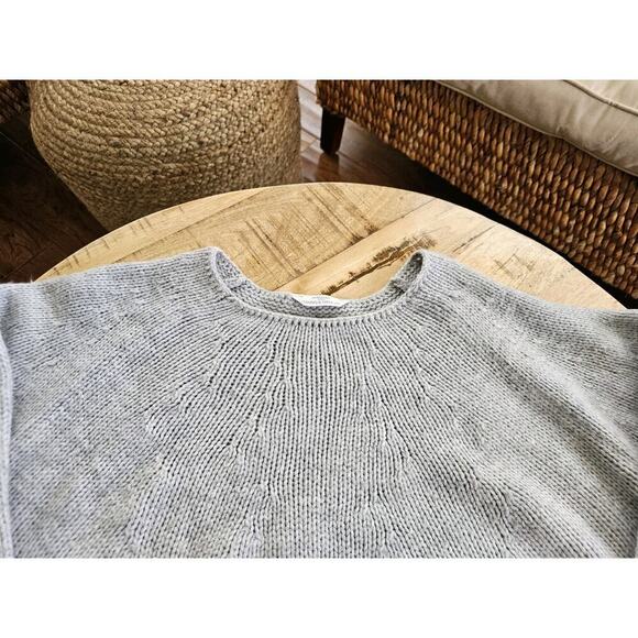 St. Michael From Mark & Spencer Wool Blend Knit Sweater Women's Size 12 Gray - Picture 2 of 7